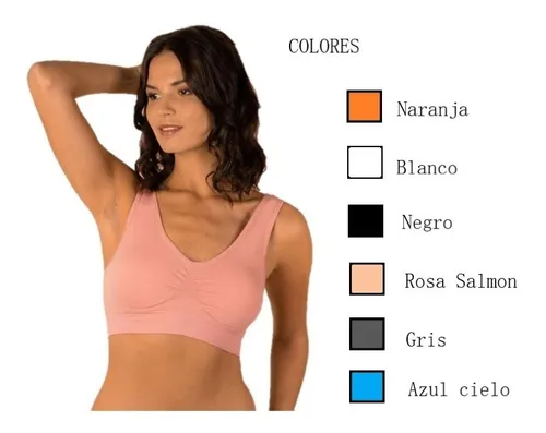 Top Coobie Tirante Ancho C modo Paquete 6 Piezas