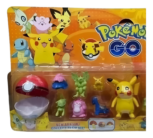 Set Pokemon X13 Muñequitos Mas 2 Pokebolas
