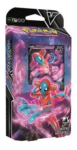 Deck Pokemon Baralho De Batalha Deoxys V Original Lacrado