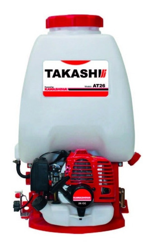 Aspersor Motorizado 26cc Tanque 25 Lt Takashi 2 T Mod. At26