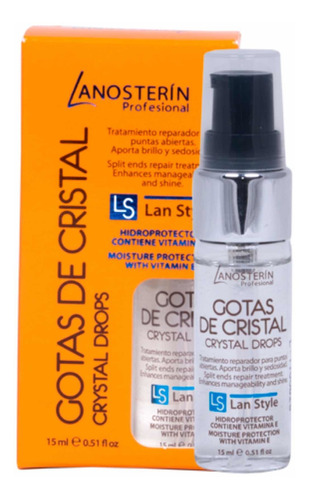 Gotas De Cristal Reparador De Puntas Abiertas 15ml