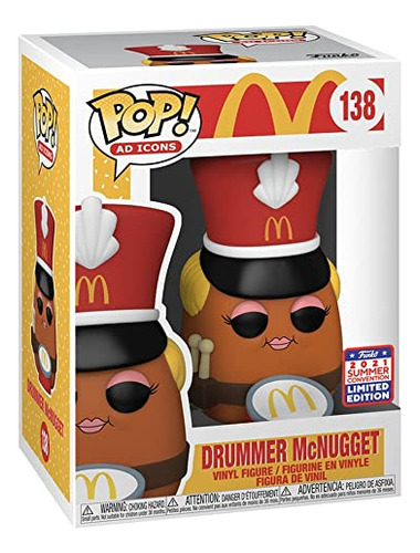 Funko Mcdonald's Pop Ad Icons Baterista Mcnugget Vinilo