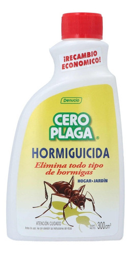 Imagen 1 de 1 de Cero Plaga Hormiguicida Recambio 300cc