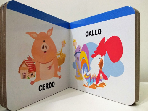 Imagen 3 de 8 de Lote 10 Libros Para Bebe - Los Bloques De La Jirafa Azul