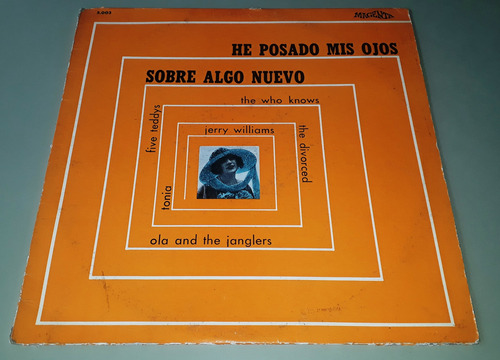 Solo Tapa Disco Vinilo He Posado Mis Ojos Sobre Algo Nuevo