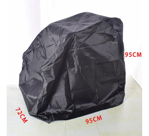 Funda Para Silla De Ruedas Eléctrica Negra Resistente A La