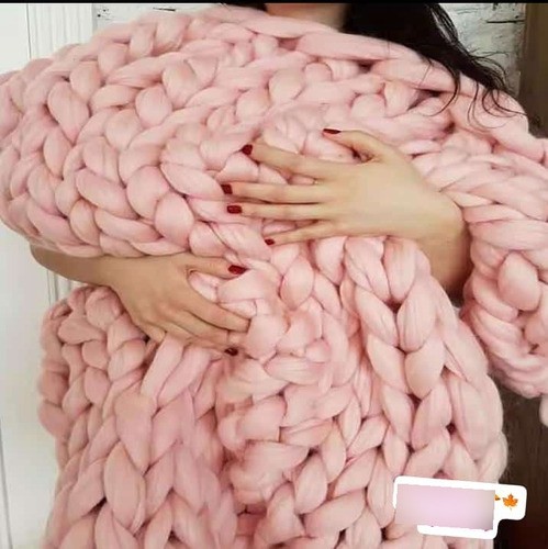 Pie De Cama 100% Lana