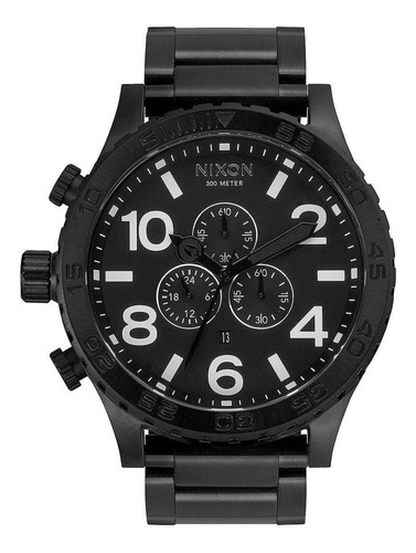 Relógio Nixon 51 All Black A083 2790 Original Australiano