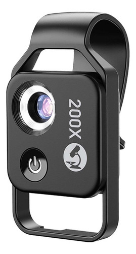 Adaptador De Lente, Lente De Microscopio 200x Para Lente De