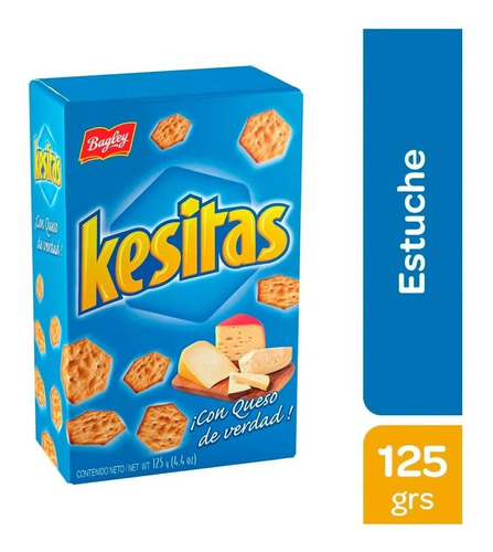 Galletitas Kesitas Queso Estuche 125 Gr