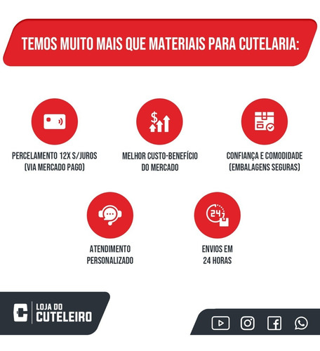 Lâmina De Faca Cortada Laser Cutelaria Skinner Skn01