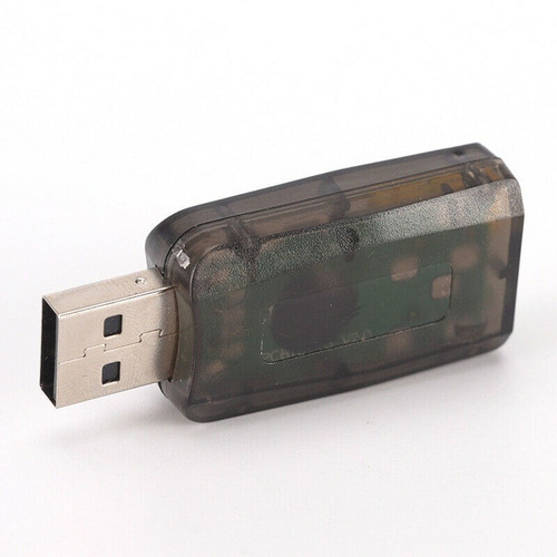 Tarjeta De Sonido Usb Audio 5.1 Canales Digital 3d Virtual D