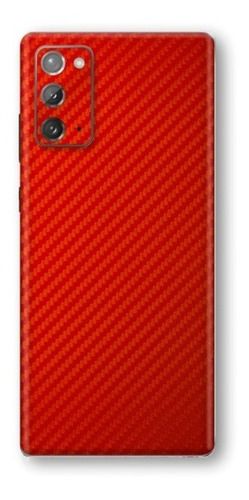 Película Skin Galaxy Note 20 6.7 Kingshield 3d Fibra Carbono