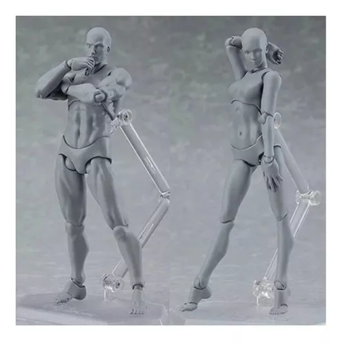 14cm esboço desenhar masculino feminino corpo móvel kun corpo chan