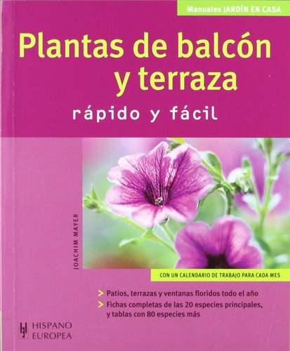 Mayer: Plantas De Balcón Y Terraza - Rápido Y Fácil