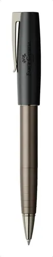 Lapicera Roller Faber Castell Loom Gunmetal Mate Color De La Tinta Carga Color Del Exterior Gris Oscuro