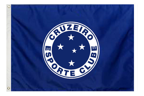 Bandeira Oficial Do Cruzeiro 256 X 180 Cm - 4 Panos