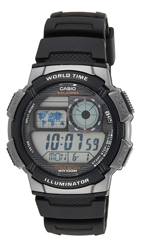 Reloj Digital Casio Ae-1000w Resistente Al Agua 100mts