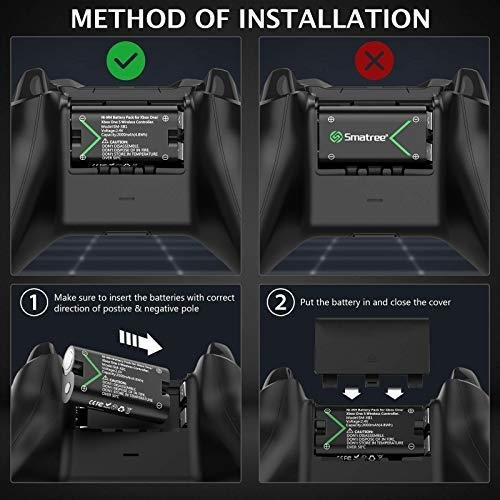 Cargador Smatree Con 3 Baterias Para Xbox One Xbox One S