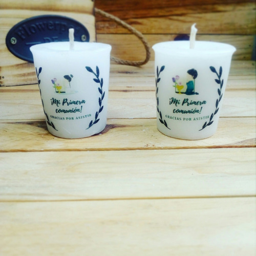 Imagen 10 de 10 de Velas Primera Comunion Para Recuerdos