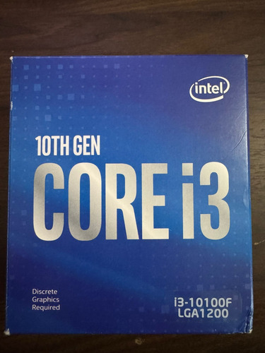 Procesador Intel Core I3-10100f Bx8070110100f (Usado)