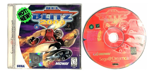 Nfl Blitz 2000 - Juego Original Para Sega Dreamcast Ntsc