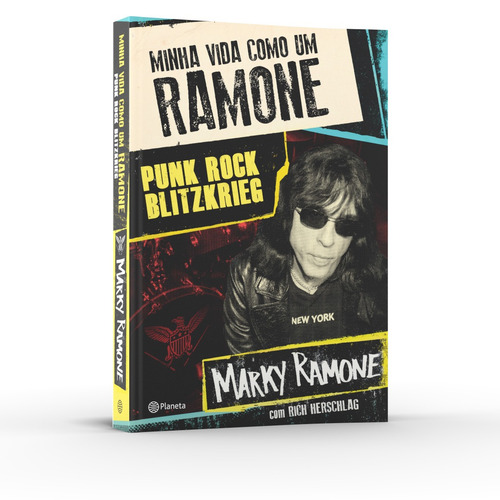 Imagem 2 de 3 de Minha vida como um Ramone, de Ramone, Marky. Editora Planeta do Brasil Ltda., capa mole em português, 2015