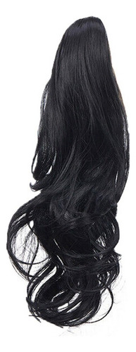 Pelucas De Pelo Natural Con Forma De Cola De Caballo Larga Y