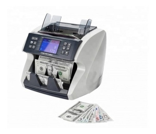 Imagen 4 de 10 de Maquina De Contar Billetes Con Detector Falsos Clasificadora