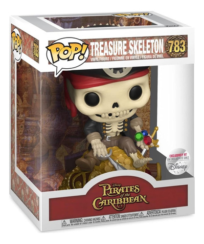 Funko Pop Disney Pirates Of The Caribbean Treasure Skeleton