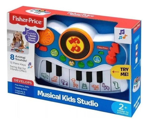 Piano De Juguete Juego Para Bebe Niño Fisher Price Mattel 