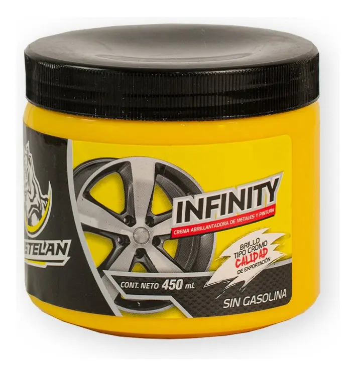 Pasta para Pulir Metales Castelan Infinity 450 ml Aluminio Acero