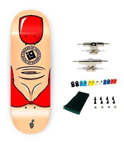 Fingerboard Skate De Dedo Profissional Dedo De Biquini