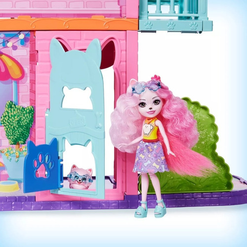 Set De Juego Apartamento Y Cafetería Enchantimals City Tails