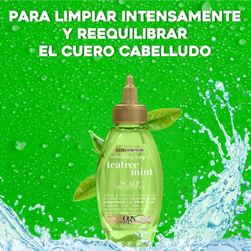 Ogx Teatree Tratamiento Refrescante Cuero Cabelludo 118ml