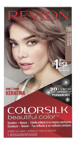 Tinte Para Cabello Revlon Silk Beautiful -keratina 085b