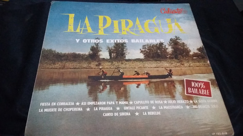 La Piragua Y Otros Exitos Bailables Lp Vinilo Cumbia