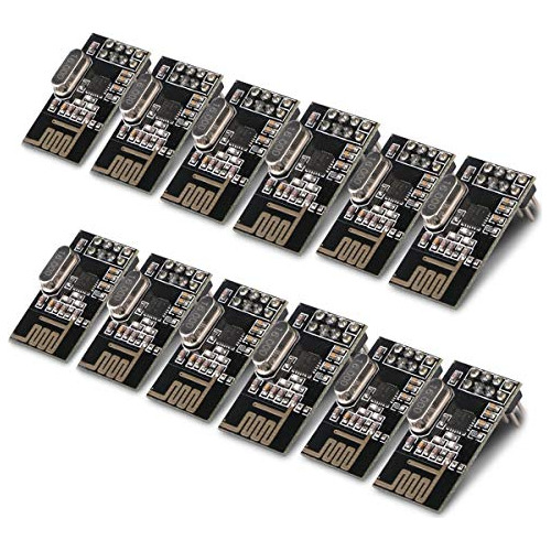 Deegoo-fpv New 12 Piezas Nrf24l01+ Arduino Inalámbrico Rf Tr