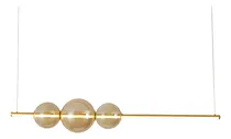 Comprar Lustre Pendente Skylight Curly 3108 Led Dourado\u002Fambar