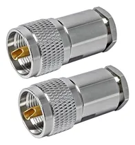 Comprar Uhf Pl-259 Connector Pack For Rg8 Lmr400 (2 Unidades)