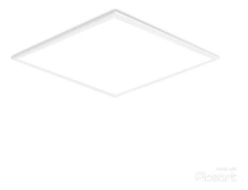 Panel Led Pro 605x605 Mm Embutir Macroled 48w Blanco Frio