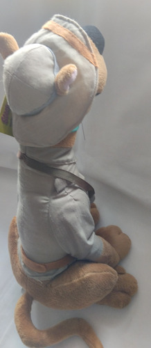Lote De 3 Peluches De - Scooby Doo - Con Sudadera Y Safari (Usado)