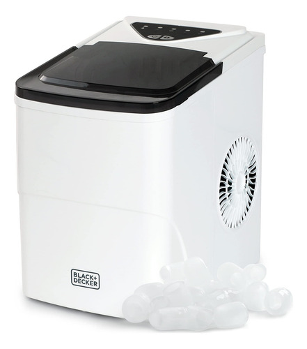 Black + Decker Maquina Para Hielo 26 Lb Color Blanca Color Blanco