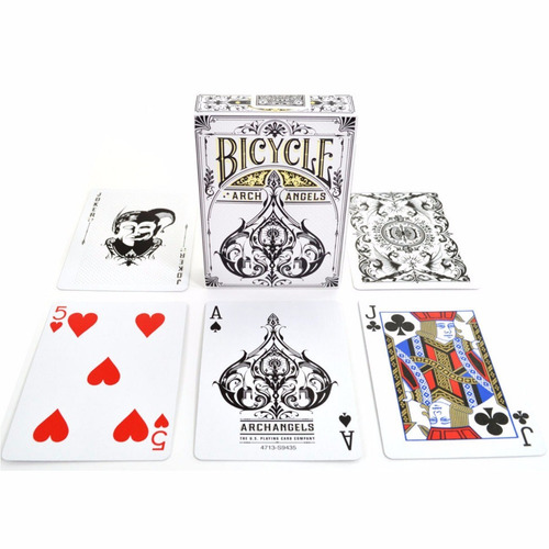 Imagen 4 de 6 de ¡ Cartas Bicycle Archangels Playing Cards Baraja De Poker !!