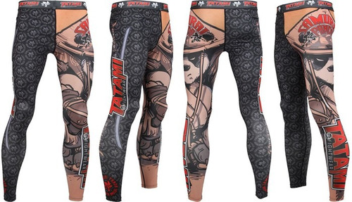 Pantalon Lycra Rashguard Panda Tatami Jiujitsu Mma Ufc