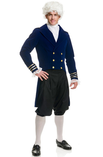 Disfraz Para Hombre George Washington Talla S Halloween