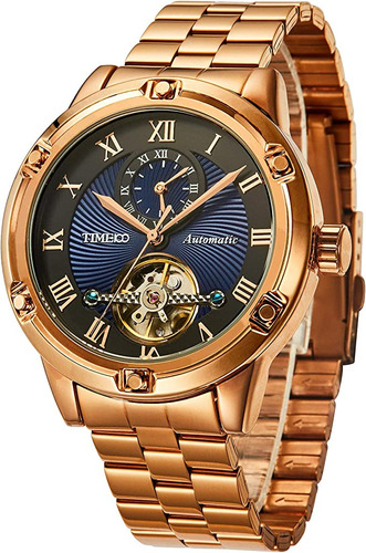 Time100 Watches For Men Luxury Tourbillon Style Two Places