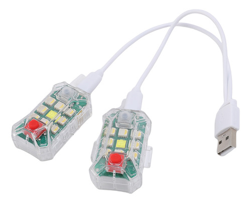 Luces Estroboscópicas, 2 Unidades, Led Inalámbricas, Con Cla