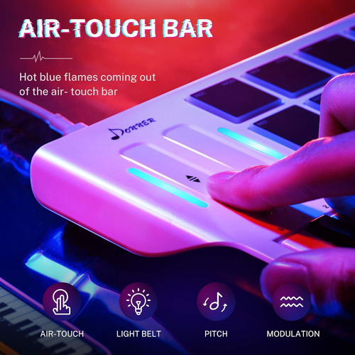 Donner Dmk25 Teclado Controlador Midi Portátil