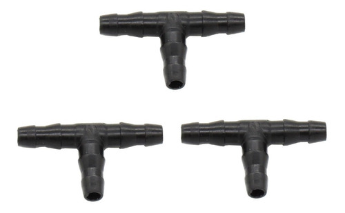 100 T's Para Manguera De 1/4 De Riego Espiga Para Geteros